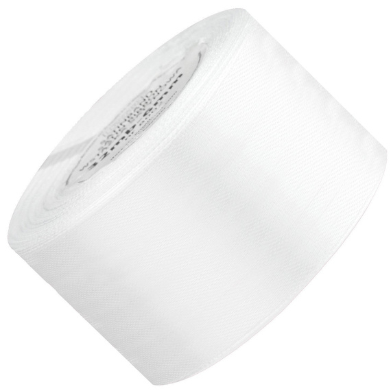 Satinband weiß 50mm - 32mb