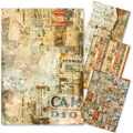 Reispapier Set Decoupage Bastelpapier A4 Ciao Bella - Journey Ahead