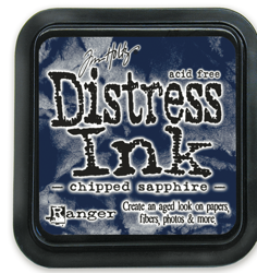 RANGER Tim Holtz Distress Ink Pad, Chipped Sapphire