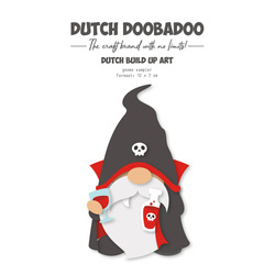 DUTCH DOOBADOO Vorlage zum Zeichnen und Ausschneiden - Gnome Vampire