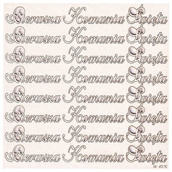 SCRAPINIEC Dekorpappe Die Cut Chipboard Dekoration Ornament, Pierwsza Komunia Święta