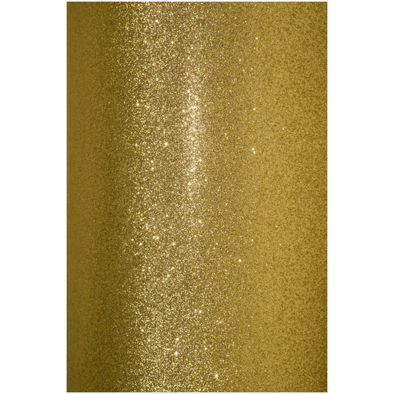 HAPPY COLOR Glitzerblock 10 Blatt Scrapbooking Craft Papier 150g A4, mehrfarbig