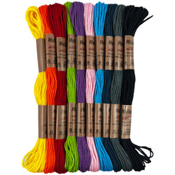 8m Mouline - Mix aus 10 Farben MUL-6640