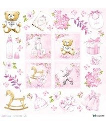 Papier 30x30 - Bellissima Rosa 01 - Craft&You