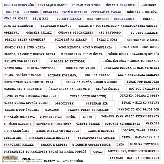 AUFKLEBER ScrapLove Dekor Stickers - Mens World 2