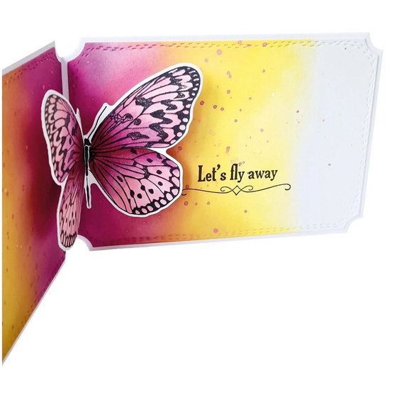 STUDIOLIGHT - Stanzform Präge Stanzschablone Cutting Die -  Butterfly Pop-up 