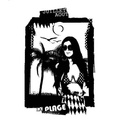 CARABELLE STUDIO Gummistempel Motivstempel - La Plage Frau am Strand