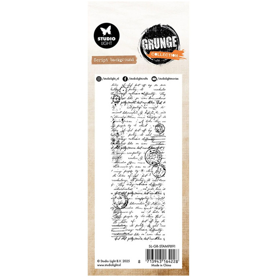 Transparenter Stempel - StudioLight - Winter Crackle