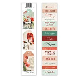 Scrapbooking Papier Streifen - Lexi Design - Blooming Lullaby 05