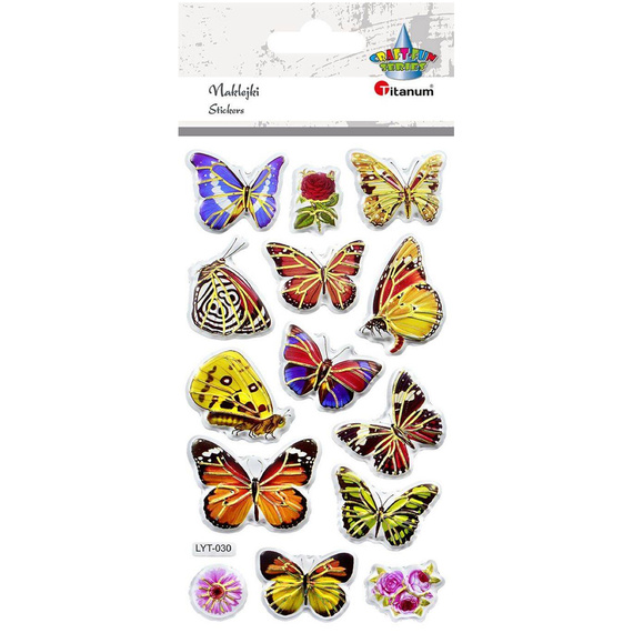 Kryształki samoprzylepne 6mm 260szt Crystal