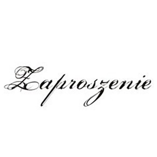 AGATERIA - Transparent Stempel Motivstempel Clear Stamp - Zaproszenie Untertitel PL 