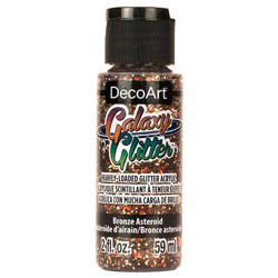 DECOART - Glitterfarbe - Galaxy Glitter - Bronze Asteroid