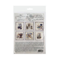 ITD Reispapier Decoupage SET Bastelpapier, Tür und Fenster mit Lavendeldekoration RSM081