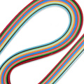 Quilling Streifen 3mm 12 Farben - 200Stk.