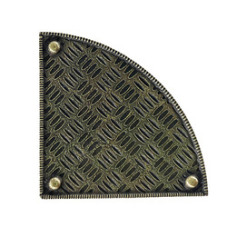 Metallverzinkte Dekoration - obere Ecke 9