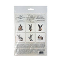 ITD Reispapier Decoupage Bastelpapier, RSM005 Hasen