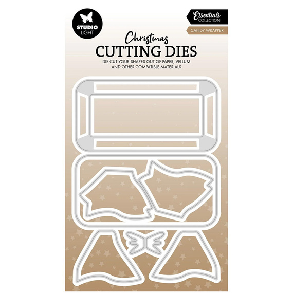 Stanzschablone – Cutting Die für Papier - StudioLight - Candy wrapper 