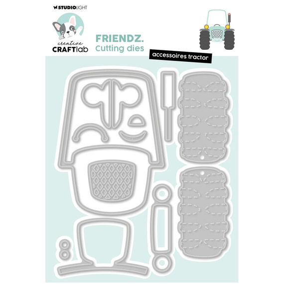 STUDIOLIGHT - Stanzform Präge Stanzschablone Cutting Die - Accessoires Tractor