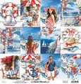 Scrapbooking Papier 30x30 - Mintay - Riviera Moments 06