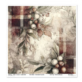 ITD COLLECTION Scrapbooking Papier Set 30x30 cm - Winter's Tale in blue