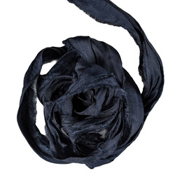 Dekorative VINTAGE Shabby Bänder - dunkelblau