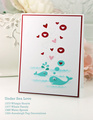 Stanzform Präge Stanzschablone Cutting Die - Poppystamps - Water Spouts 1385