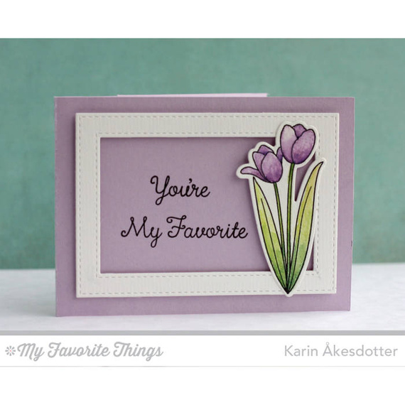 Stanzform Präge Stanzschablone Cutting Die - Die-namics - Frühlingstulpen