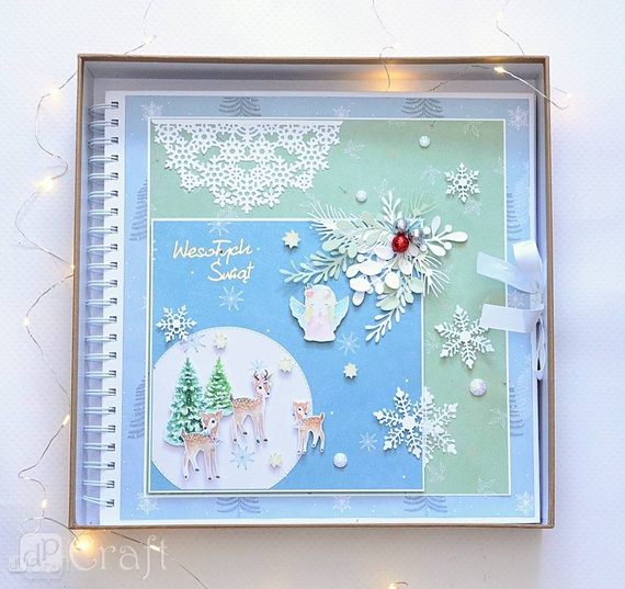 Stanzform Präge Stanzschablone Cutting Die - DPCraft - Schneeflocken und Umrandung 4tlg