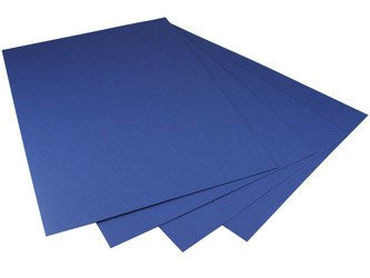 HAPPY COLOR 1Stk. A4 Karton Papier Tonpapier Tonzeichenpapier 170g, navy blau