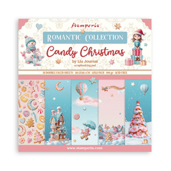 Scrapbooking Papier Set 30x30 - Candy Christmas - Stamperia