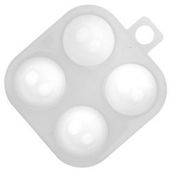 Quadratische Malpalette aus Kunststoff - 8,5 x 8,5 cm