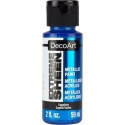 DECOART Extreme Sheen Farbe Acrylfarben Metallic Efffekt 59 ml, Sapphire