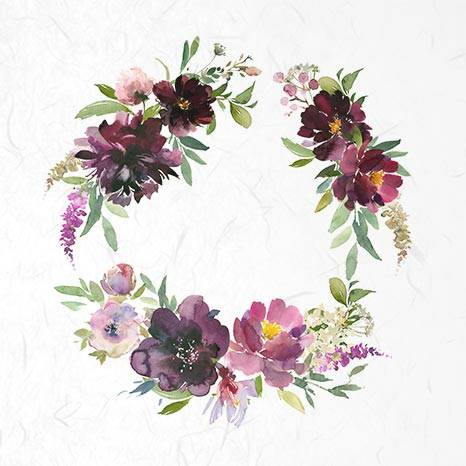 ITD - Reispapier-Set - ITD - RSM019 Blumen