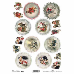 ITD Reispapier Decoupage Bastelpapier Softpapier Serviettentechnik, Kinder R1491