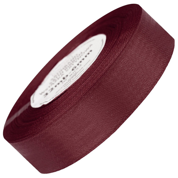 Satinband 25 mm - Rotwein - 32 Meter 8058/25