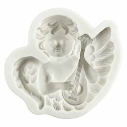 PENTART SILIKONFORM Mold Abformen Gießen Mould, Spielender Engel