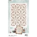 STUDIOLIGHT Mixed Media Schablone STENCIL für Decoupage Scrapbooking - Festive damask
