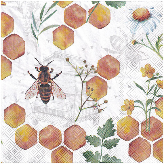 VINTAGE SERVIETTEN 10 Stück Motivservietten Decoupage Napkin 33x33cm