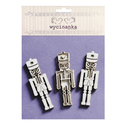 WYCINANKA - CHRISTMAS NOSTALGY - Nussknacker 6cm 