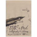Startblock Kalligraphie & Lettering Block SM-LT 90 g - A4, 30 Blatt