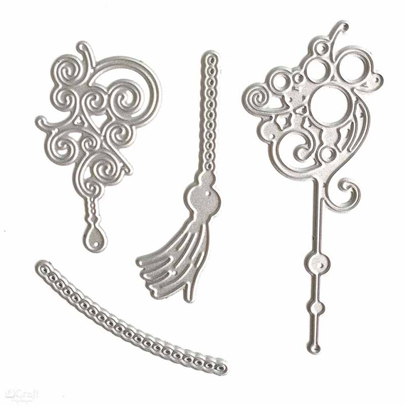 DPCRAFT Stanzform Präge Stanzschablone Cutting Die, Schmuck