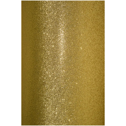 HAPPY COLOR Glitzerblock 10 Blatt Scrapbooking Craft Papier 150g A4, mehrfarbig