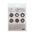 Reispapier-Set - ITD RSM099 Winterkränze Girlanden