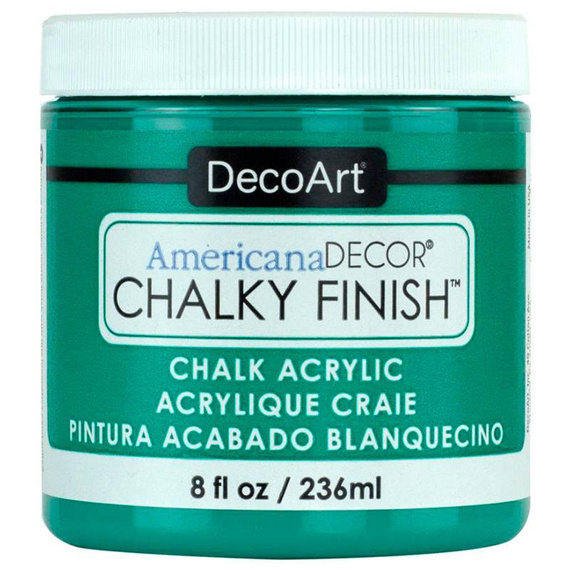 DECOART Chalky Finish Kreidefarbe Kreide Farbe Möbelfarbe Keepsake 236 ml - Marine