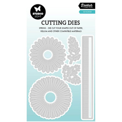 Stanzschablone – Cutting Die für Papier - StudioLight - 3D Flowers Blumen