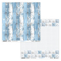 Scrapbooking Papier - ScrapAndMe - Winter Sparkle 11/12 - doppelseitig 30x30 cm