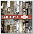 ITD Set 11 Stk 31x32cm einseitig Scrapbooking Papier 200g, Magic of Cinema
