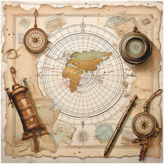 Scrapbooking Papier Set 15x15 - Craft o'clock - Summer Adventures