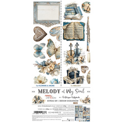 Scrapbooking-Zubehör-Set - Craft o'clock - Melody of My Soul - MIX