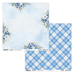 Scrapbooking Papier - ScrapAndMe - Winter Sparkle 03/04 - doppelseitig 30x30 cm